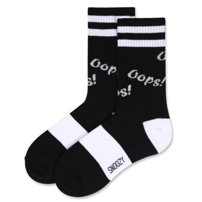SNOOZY Oops Oops-Black