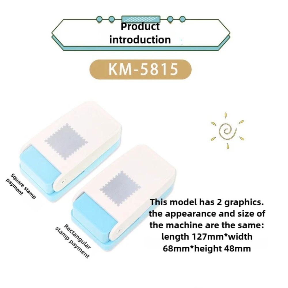Extra Large Stamp Border Punch Rectangular Stamp Embossing Machine  Paper Cutting