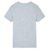 T-shirt pour enfants avec manches courtes gris 92/104/116/128/140