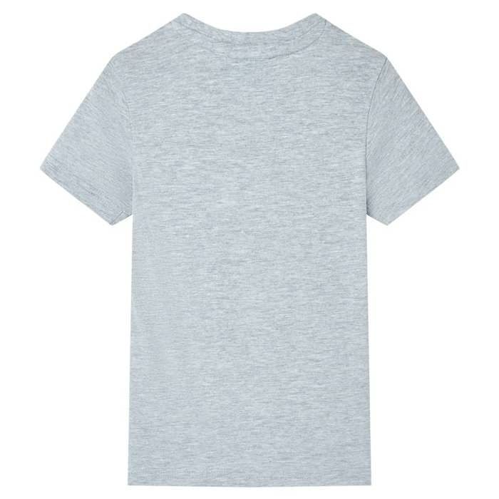 T-shirt pour enfants avec manches courtes gris 92/104/116/128/140