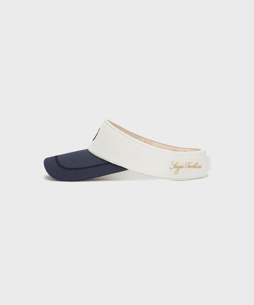 SERGIO TACCHINI U Lettering Ready Sun Visor (Navy)