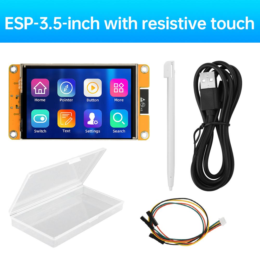 ESP32 WiFi Bluetooth Module Development Board 3.5 Inch ST7796U Drive 320*480 Resolution TFT Intelligent Resistance Touch Screen
