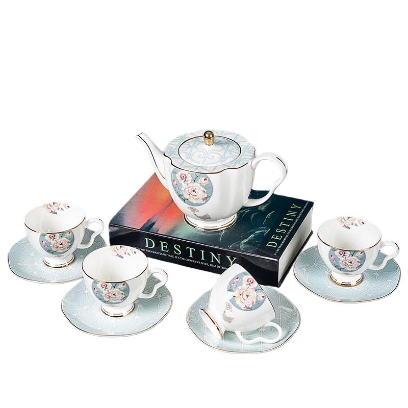 Tang Hui High-End Ceramic Coffee Cup & Saucer Set