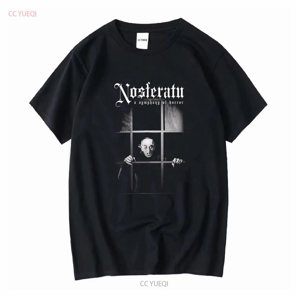 NOSFERATU Tričko Symfonie hrůzy F W Murnau Bram Stoker Film Hrabě Orlok Upír dlouhý nebo krátký rukáv vintage Vypraný