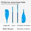 KOETSU Surf Paddleboard Dual-Use Aluminum Paddle: Single/Double Head Kayak & Paddleboard Paddle