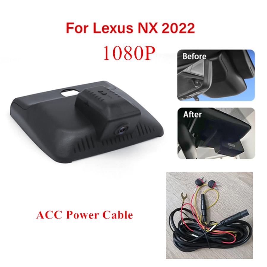 Auto 1080P HD WiFi DVR Driving Video Recorder Dash Cam Camera For Lexus NX 2022