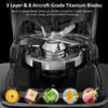2L 2200W Duty Commercial Grade Blender Mixer Juicer  Food Processor Ice Smoothie Bar Fruit Blender Vegetable Fruit Easy Wash