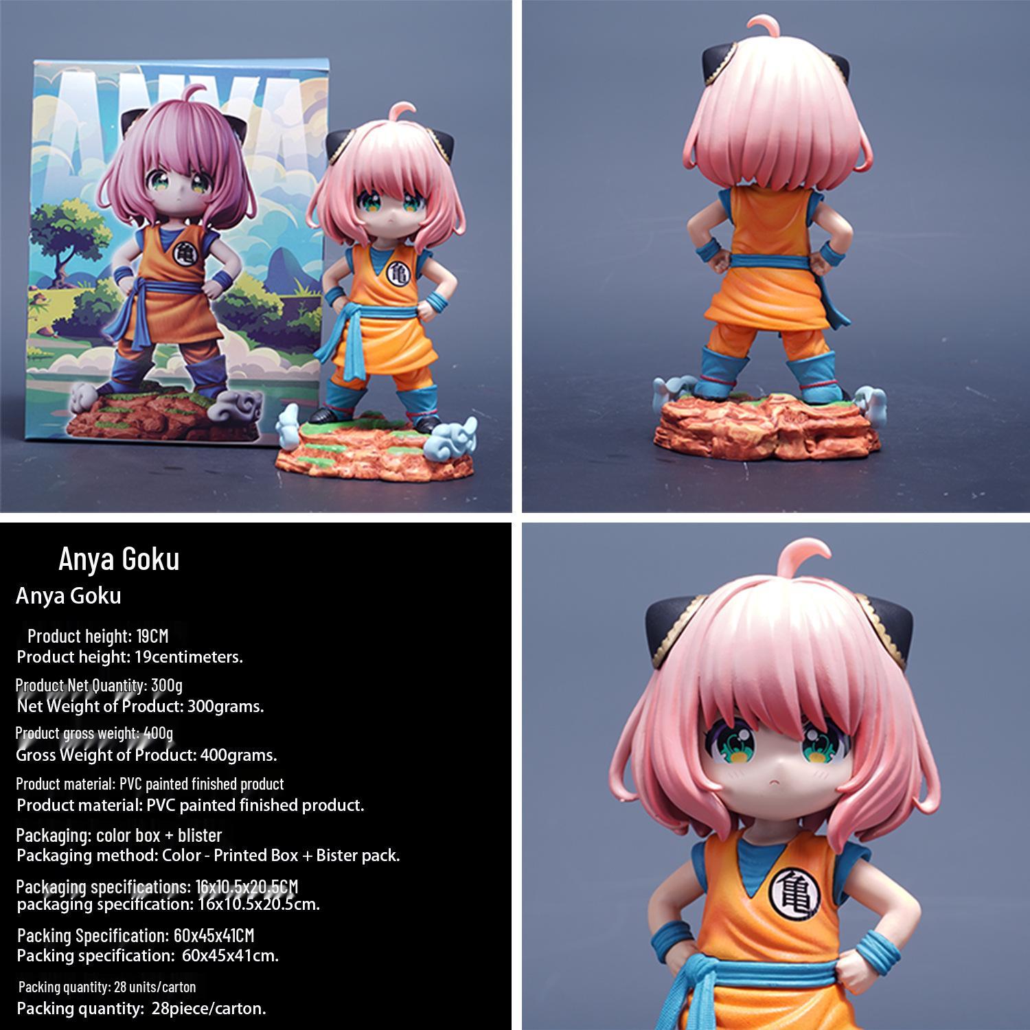 

Spy x Family Anya as Goku Dragon Ball Anime Figure