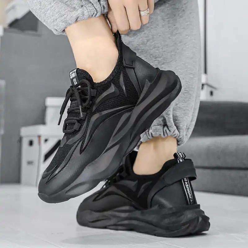 Round Toe Size Blue Women's Sneakers Casual Red Woman Boots Shoes Sneakers Sport Sapatos Sports Tines Teni High Quality