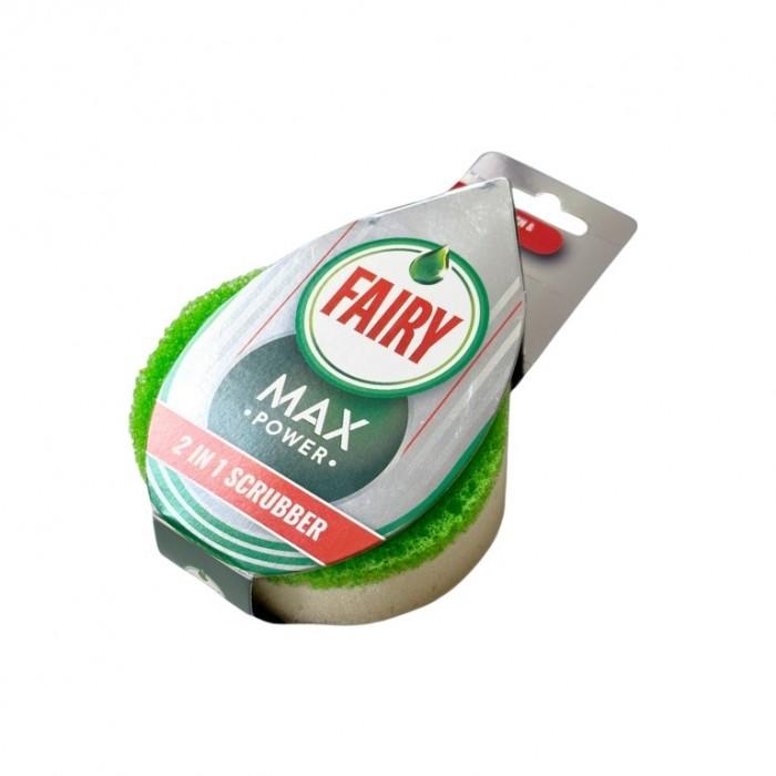 Fairy 2 w 1 Gąbka Szorstka