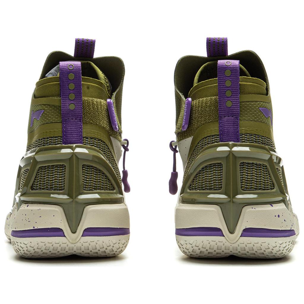 Pantofi de baschet Li Ning Fan Wu 4.5 Bărbați sneaker Verde ABFU031-4