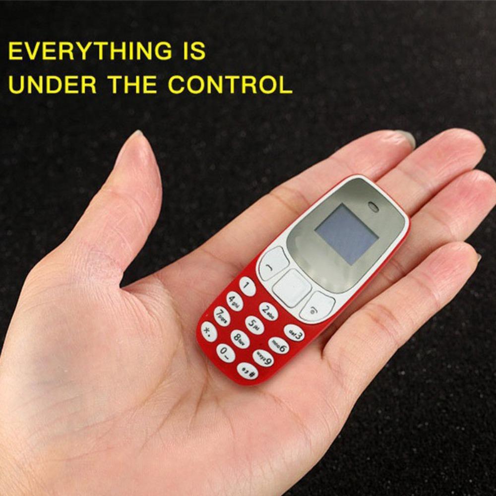 

Bluetooth Маленький Мобильный Телефон Мини Мобильный Телефон Кнопочный Мобильный Телефон Двухкарточный Мобильный Телефон красный