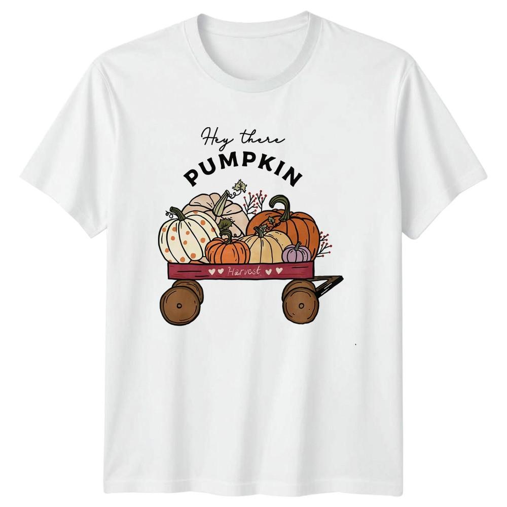 Hey There Pumpkin Harvest Unisexs TShirt Autumn Fall Thanksgiving Gift For Her S