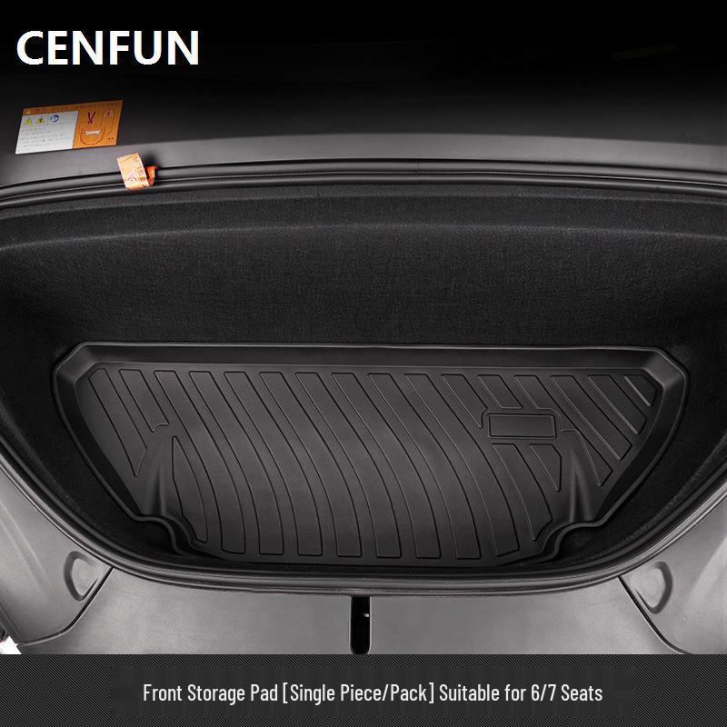 

Водонепроницаемый TPE органайзер и комплект ковриков для багажника Tesla Model X Tesla X