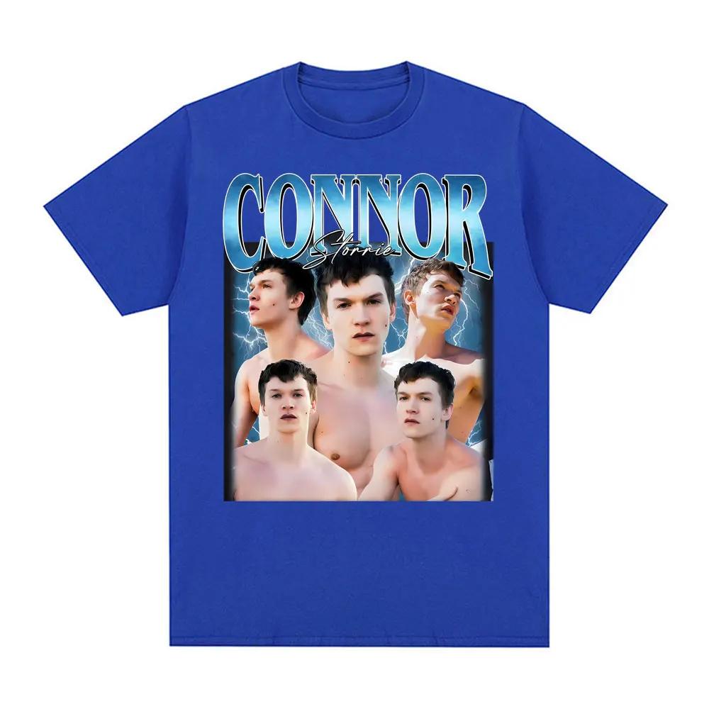 Connor Storrie Vintage Arkham Fans Graphic T Shirts Men Women Fashion Vintage Oversized Tee Shirt Cotton T-shirt Streetwear