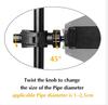 Accessori per la fotografia Supporto universale per telefono cellulare Supporto girevole a 360 gradi Treppiede Monopiede Morsetto Clip per streaming live