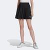Adidas Originals Adicolor Classics Court Inspired Flowy Pleated Loose Fit Recycled Polyester Tennis Skirt Women Black HC2058