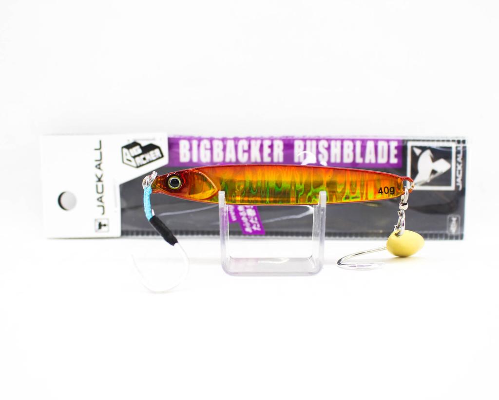 Jackall Big Backer Rush Blade 40 Grams Sinking Lure Red Gold (5656)