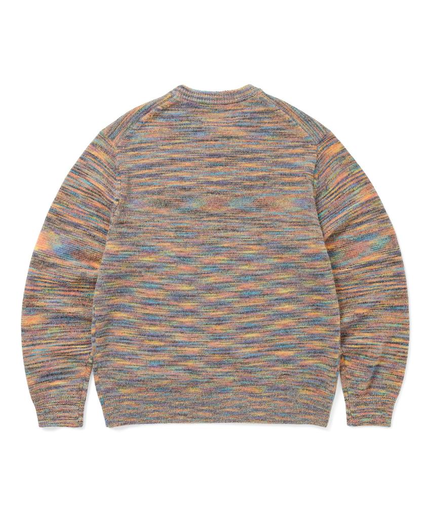 THISISNEVERTHAT Strickpullover mit statischem Muster Regenbogen