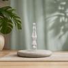 Inverted Girl Figurine, 3D Printed Inverted Athlete Statue, White Sporty Girl Sculpture for Home Table Shelf Decor