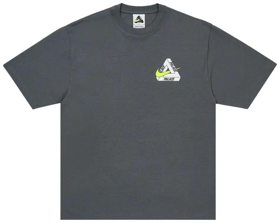 PALACE Nike Tri Swoosh T-Shirt Charcoal S