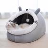 Kedi Mağara Yatağı İç Mekan Kediler Hayvan Şekilli Yarı Kapalı Yatak Asılı Toplu Rahat Sıcak Evcil Hayvan Sakinleştirici Yatak Küçük Köpekler Yavru Köpekler Kediler İçin