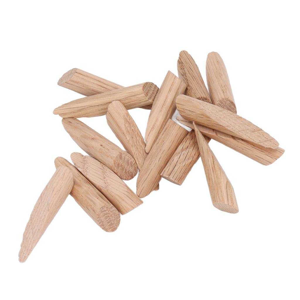 50Pcs Pocket Hole Plug 9.5mm Wooden Dowel Jig Accessory Part Set Kit for Woodworking Oak