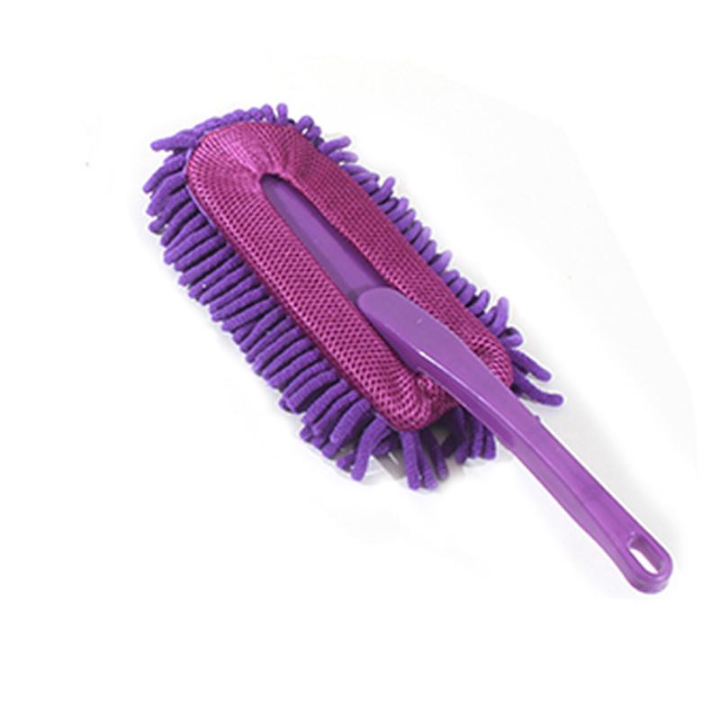 SEAMETAL Car Wax Mop Car Wash Brush Chenille Bristles Cleaning Brush Car Cleaning Tool