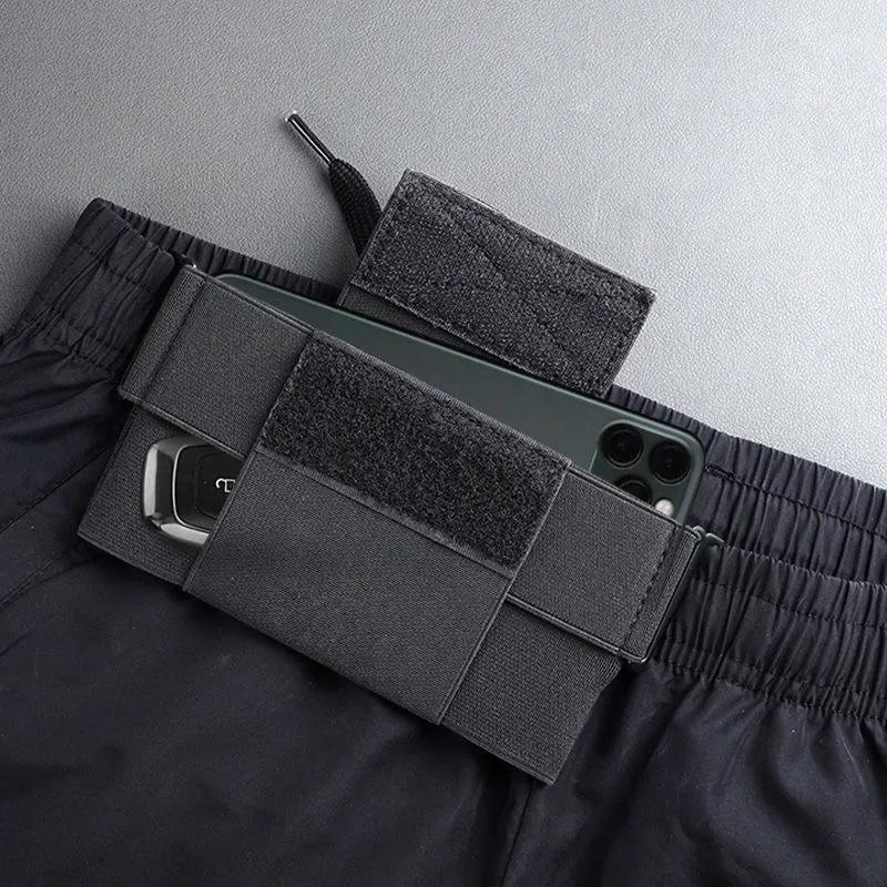 Close-Fit Outdoor Sports Elastic Waist Bag for Running and Mountaineering - Compact and Invisible for Mobile Phones
