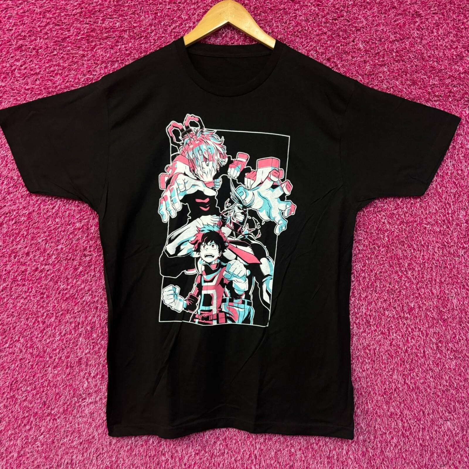 My Hero Academia Anime Characters Tshirt XL S