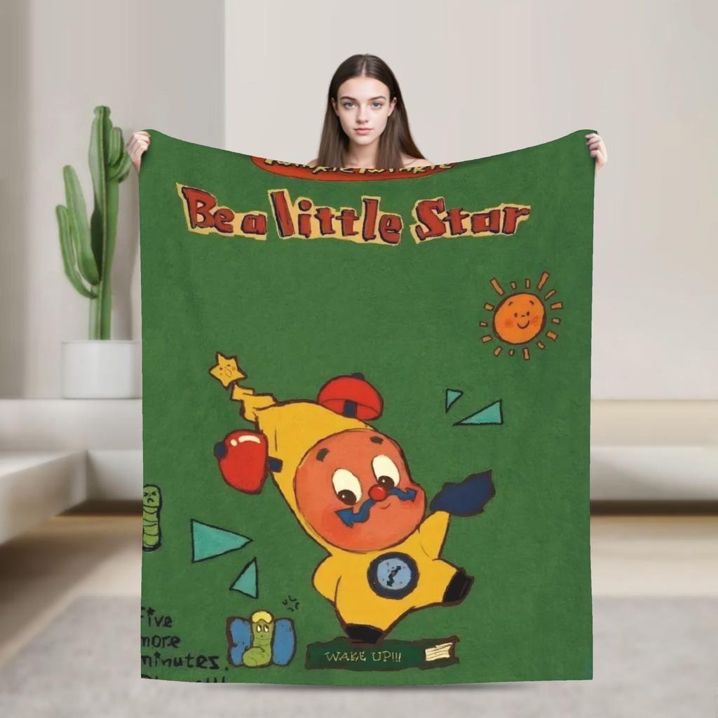 Twinkles Cartoon Twinkles Blankets Quality Super Warm Throw Blanket Autumn Airplane Travel Living Room Fluffy Bedspread