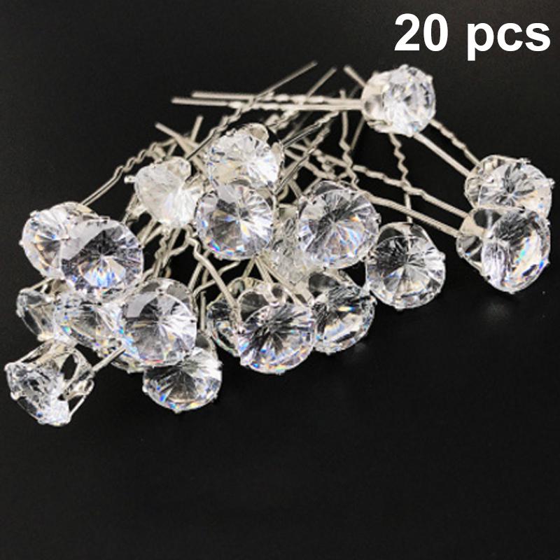 20 Pcs Headwear Hairpins Floral Ornament Accessories Gift