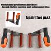 Ergonomic Sheetrock Carriers for Construction and DIY Projects Supports 253.5 Steel Metal Build