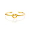 Shertz Knot Twist Point Bangle Bracelet SHBR0009