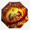 1PC Pumpkin houseAutomatic Open/Close Umbrella with Windproof, 8-Rib Sturdy Canopy, Durable Ribs, Fashionable Design1261A