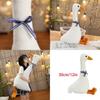 White Goose Pillow Plush Toy Adorable Sleeping Pillow Soft And Cuddly Stuffed Doll For Kids