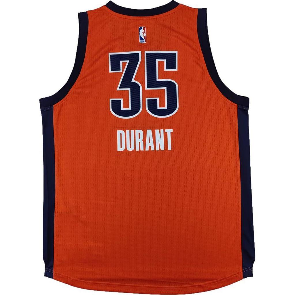 Adidas X NBA Collaboration Oklahoma City Thunder Durant Swingman Comfortable Soft Skin-Friendly Sleeveless Basketball Jersey 7470A-3KM-K91104