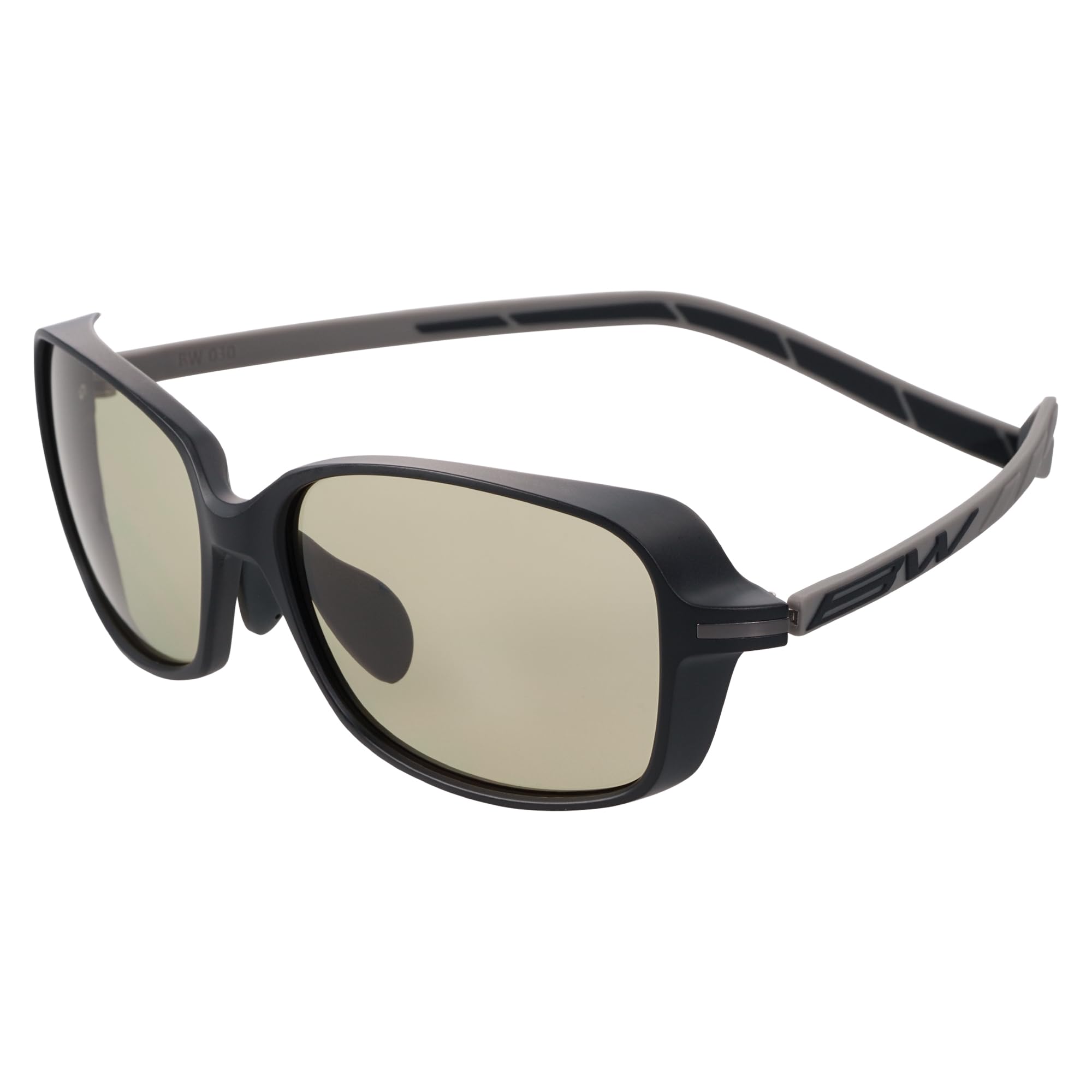 

Golf Sunglasses Matte GREEN FOCUS [Bunnywalk] BW-030 BW-0303G Black/Charcoal