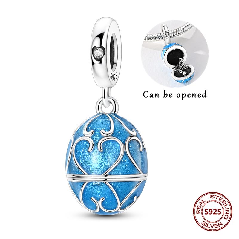 Dragonfly Charm 925 Silver Original Bee Safety Chain Sparkle Zircon Clip Charms Fit Bracelet DIY Jewelry For Women Wedding Gift