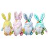 Easter Bunny Pendant 2022 Fabric Gnome Doll Home Decoration