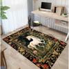 Castle Carpet Anti Slip Floor Mat Suitable Courtyard Garden Living Room Living Room Bedroom Decoration Game Mat for Home Touch