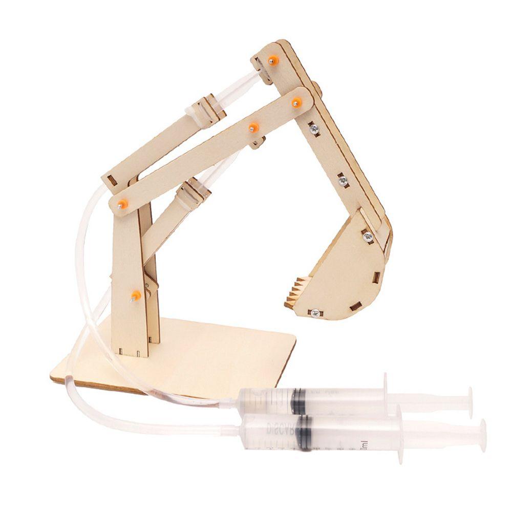 Toy Invention Science and Education Student Technology Model Science Toy Hydraulic Excavator