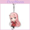 Ditf Darling In The Franxx Keyring Zero Two 002 Acrylic Keychain Premium Quality Gift For Anime Lovers