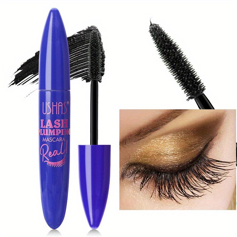 

4D Fiber Lashes Тушь для ресниц Силиконовая кисточка Водонепроницаемая быстросохнущая прочная косметика для наращивания ресниц 1