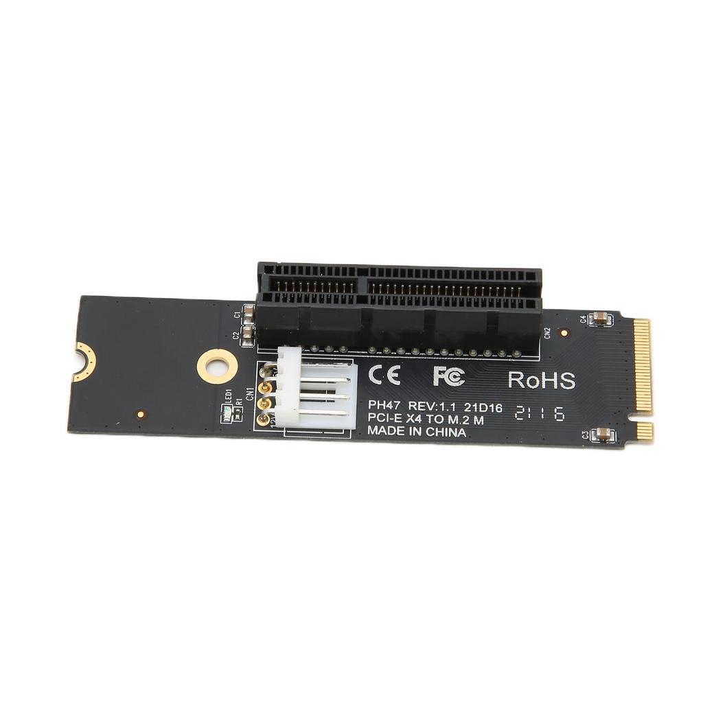 Riser-Karte NGFF zu PCIE M.2 zu PCIE 4X Anti-Interferenz-Fähigkeit Garantierte Stärke Adapterkarte