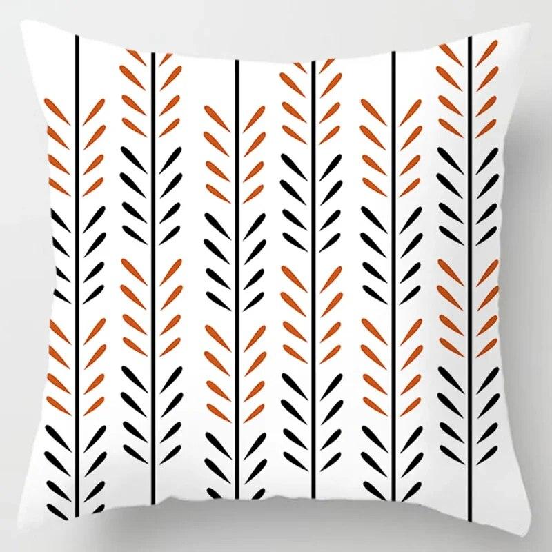 45x45cm Modern simple geometric print pillowcase Room bed Sofa Chair Office cushion cover Home Decoration embrace