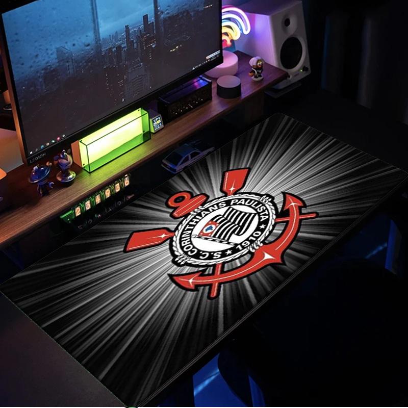 Sport Club Corinthians Paulista3 mouse pad, rubber base, esports desk mat, mouse pad for gamers and office use, gaming desk , easy to clean mat
