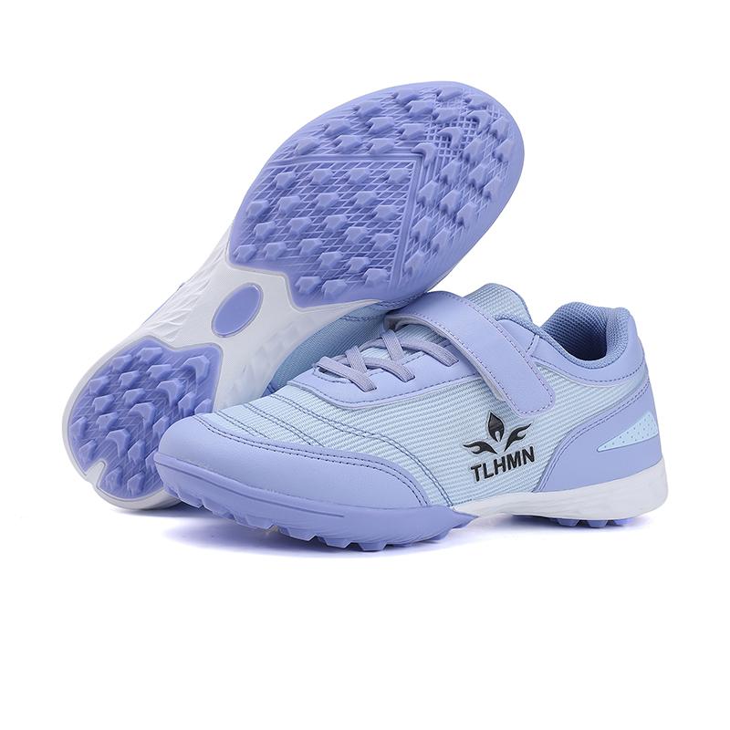 Zapatos de entrenamiento para niños y adolescentes, zapatillas de fútbol con clavos cortos, antideslizantes, resistentes al desgaste, absorbentes de golpes, de gran tamaño