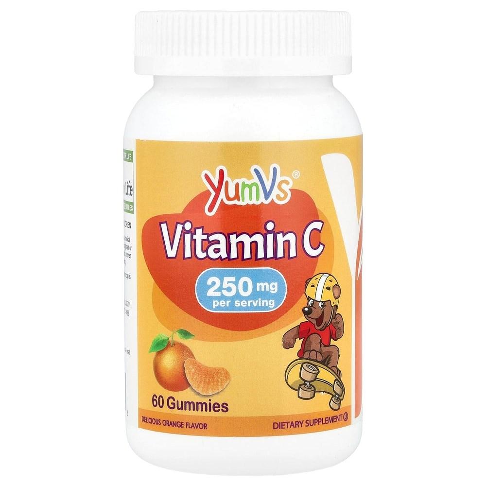 YumV's Vitamin C Delicious Orange 250mg 60 Gummies