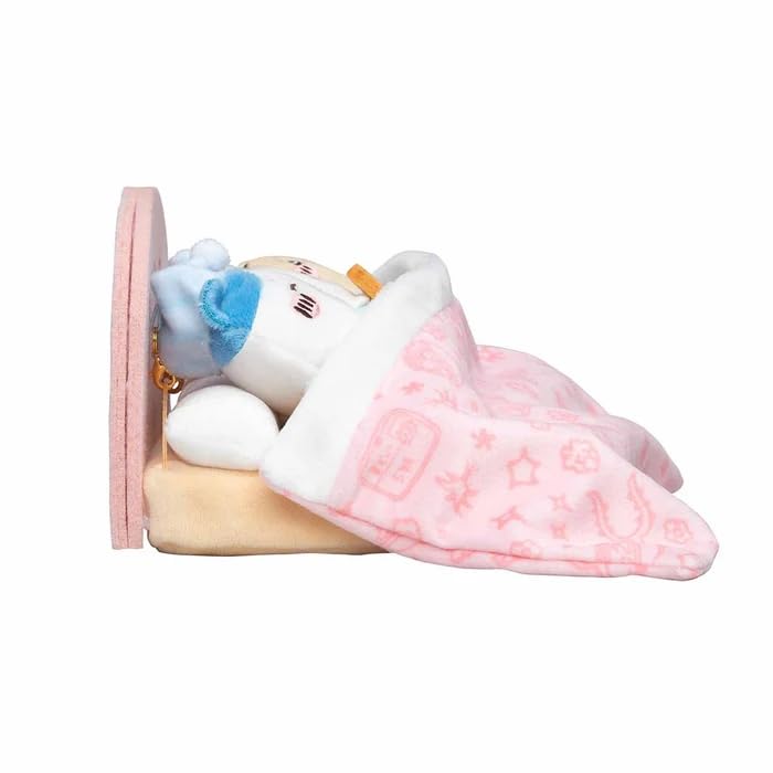 Chiikawa Goodnight Bed and Connecting Mascot Set Plush Toy